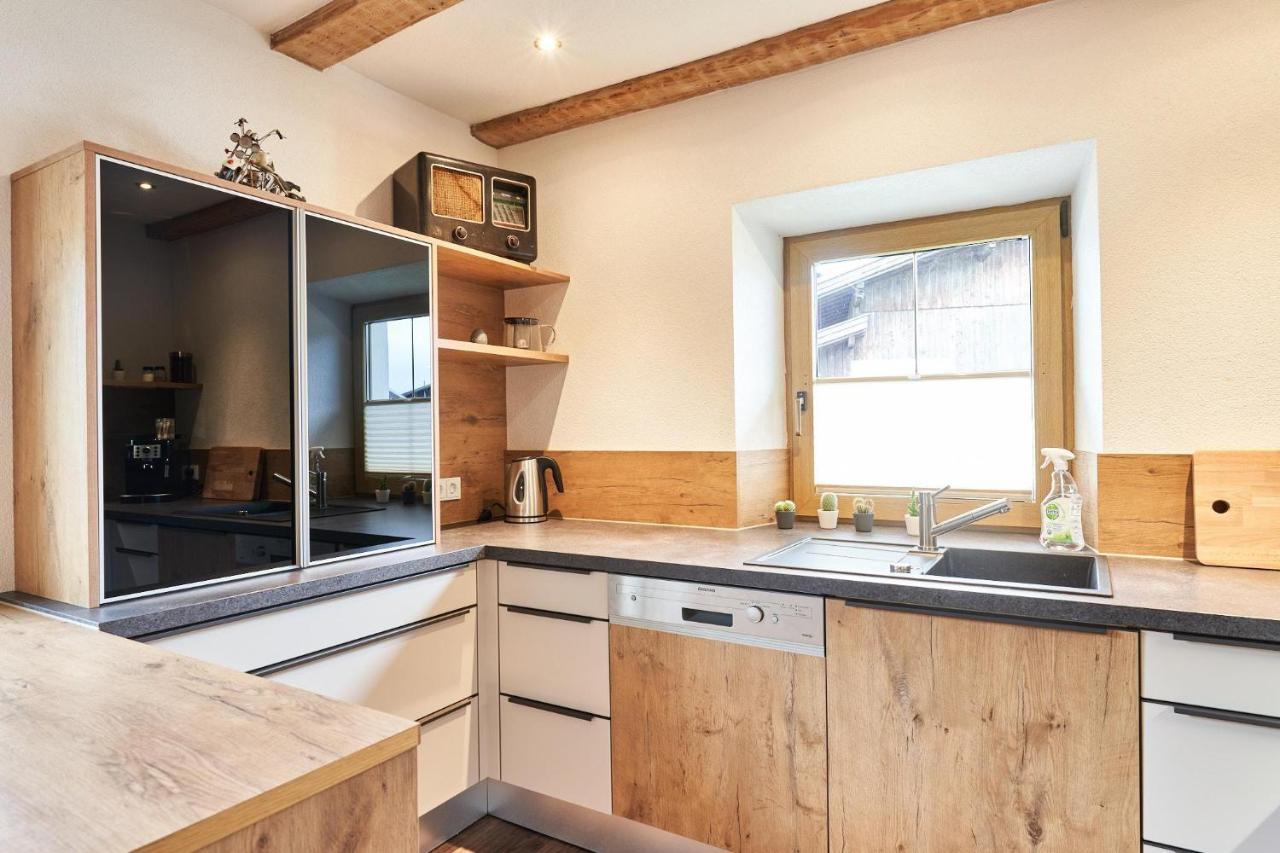 Ferienwohnung Schatz Breitenwang Esterno foto